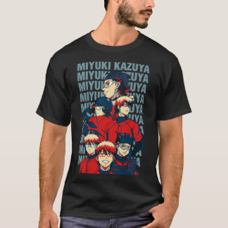 Diamond No Ace Miyuki Kazuya Catcher   T-Shirt
