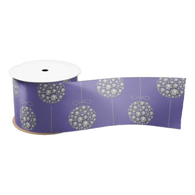 Diamond Ornaments Ribbon Satin Ribbon (Spool)