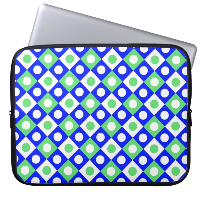 Diamond Pattern #116 Laptop Sleeve (Front)