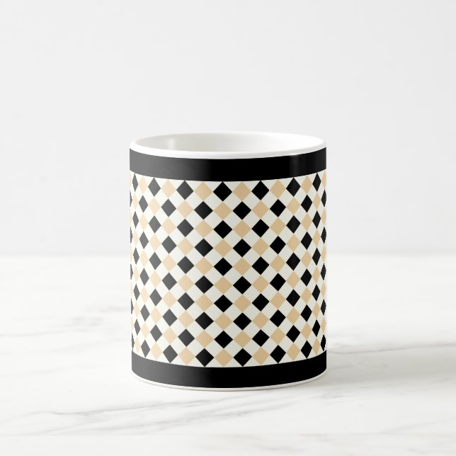 Diamond Pattern #1-2 Coffee Mug (Center)