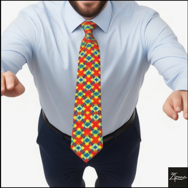 diamond pattern 2  tie (Creator Uploaded)