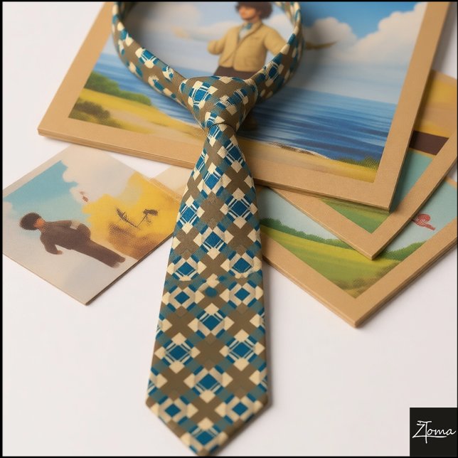 diamond pattern 2  tie (Creator Uploaded)