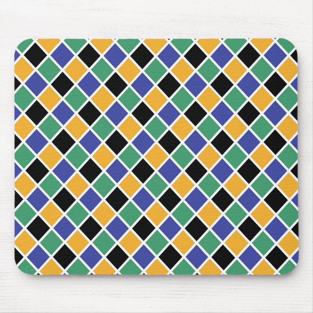 Diamond Pattern #88 Mouse Pad (Front)