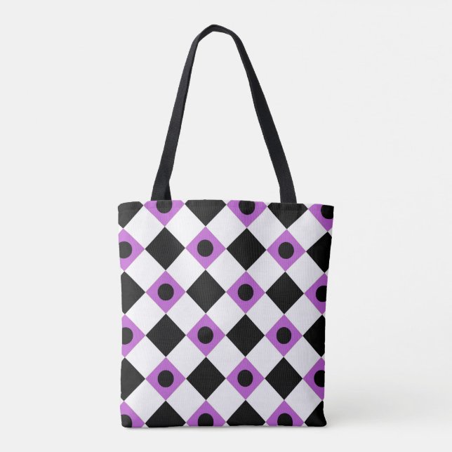 Diamond Pattern #94 Tote Bag (Back)