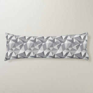 Diamond Pattern - Abstract Polygon Body Cushion