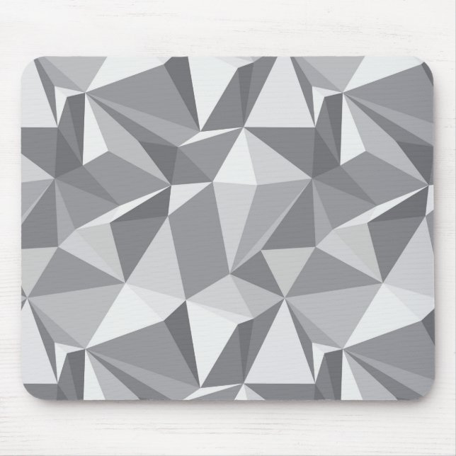 Diamond Pattern - Abstract Polygon Mouse Pad (Front)