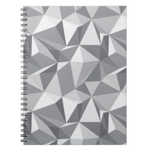 Diamond Pattern - Abstract Polygon Notebook