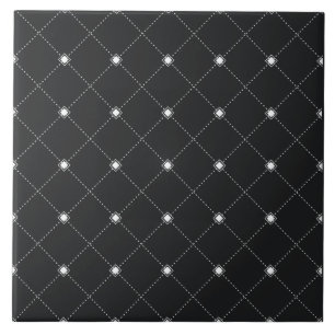 Diamond Pattern Ceramic Tile