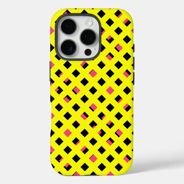 Diamond Pattern Design Case-Mate iPhone Case (Back)