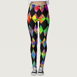 Diamond Pattern Leggings