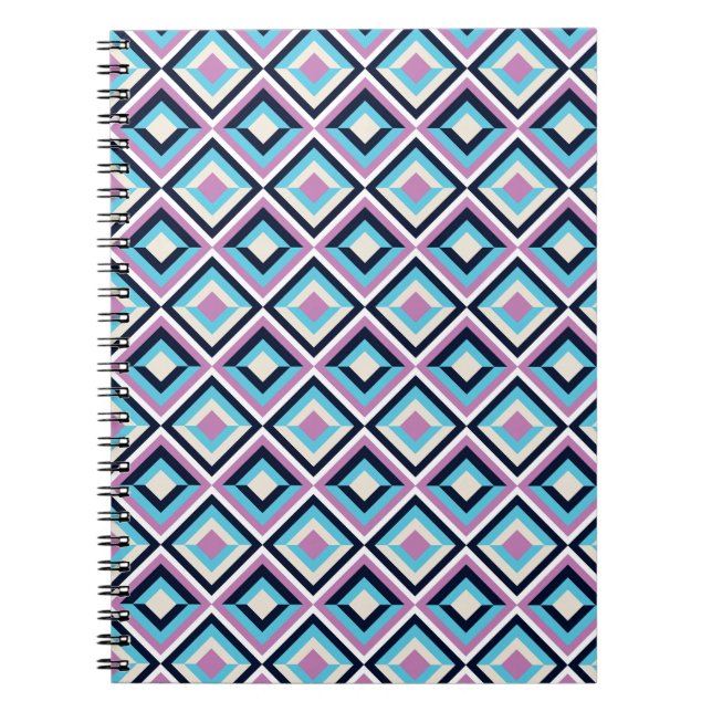 Diamond pattern notebook (Front)