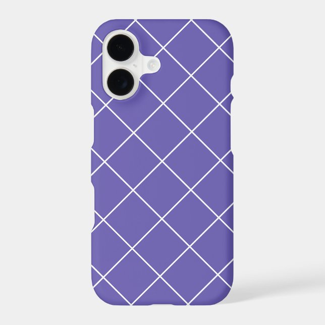 Diamond Pattern purple (Back)