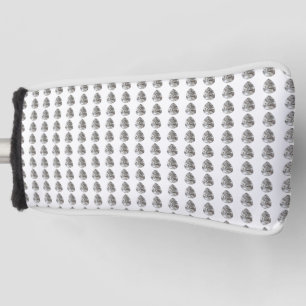 Diamond Pear Pattern Golf Head Cover