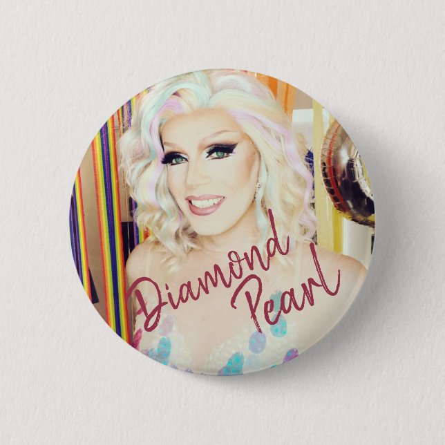 Diamond Pearl "Pride" Button (Front)