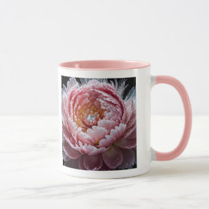 Diamond Peony Mug