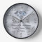 Diamond Personalized 60th Anniversary Gifts CLOCK