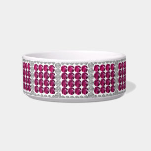 Diamond Pink Tourmaline Bowl