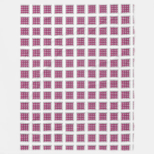 Diamond Pink Tourmaline Fleece Blanket