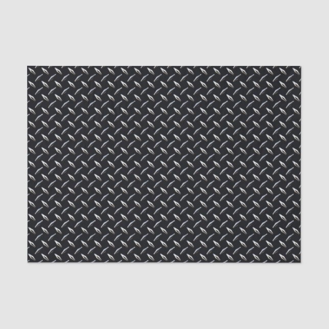 Diamond Plate 3A Tissue Paper (Front)