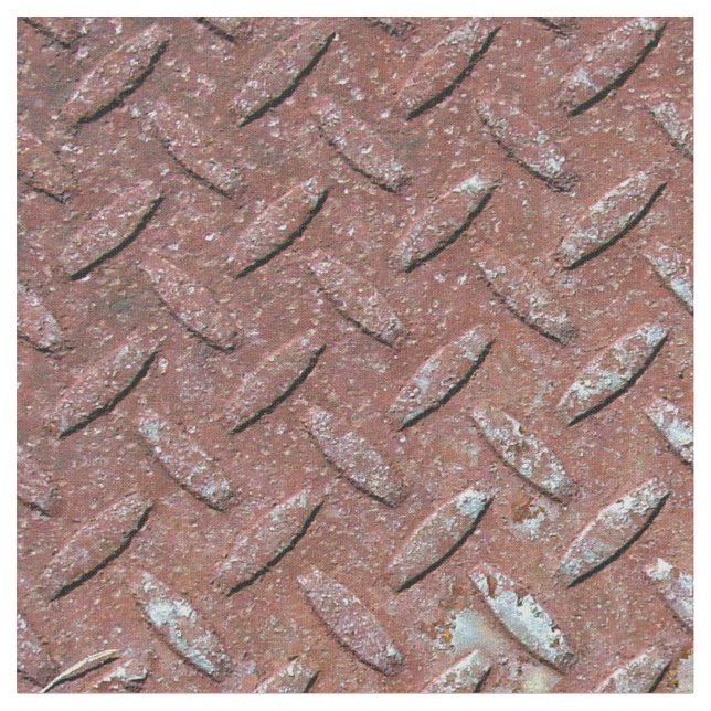 Diamond Plate 4 Custom Fabric (Close Up)