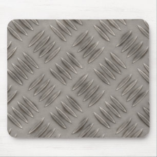 Diamond Plate Metal Pattern Mouse Pad