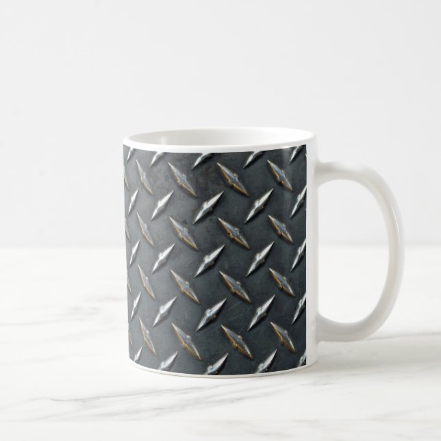 Diamond plate mug (Right)