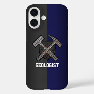 Diamond Plate Rock Hammers & Shield iPhone 16 Case