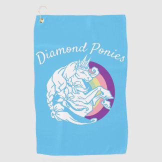 Diamond Ponies Towel