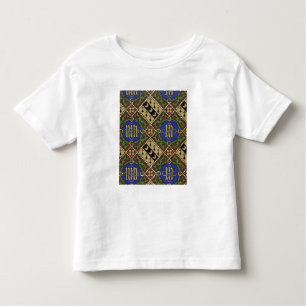 Diamond print ecclesiastical wallpaper design toddler T-Shirt