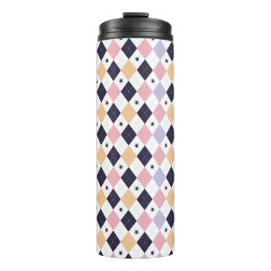 Diamond Purple Pink with Spider Thermal Tumbler
