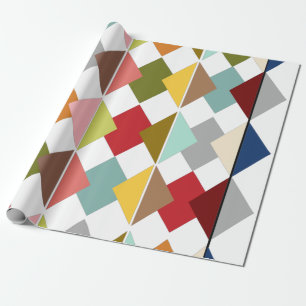 Diamond Quilt Wrapping Paper