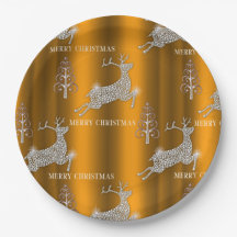 Diamond Reindeer and Shiny Gold Christmas