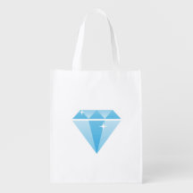 Diamond Reusable Grocery Bag