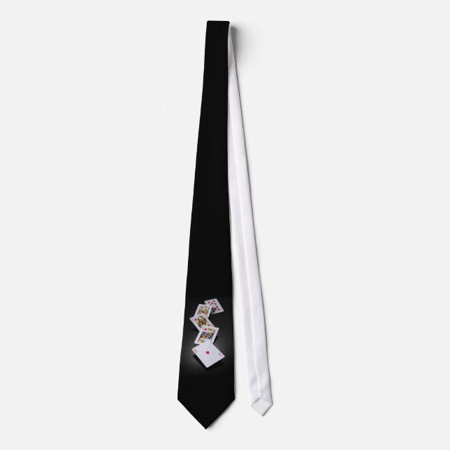 Diamond Royal Flush Tie (Front)