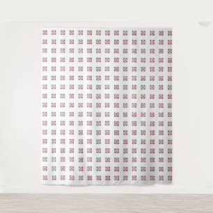 Diamond Ruby Gemstone Art, Red Tapestry