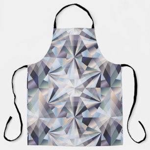 Diamond seamless background, vintage illustrationd apron