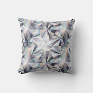 Diamond seamless background, vintage illustrationd cushion