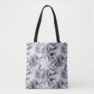 Diamond seamless background, vintage illustrationd tote bag