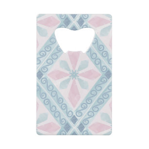 diamond shaped blue pattern