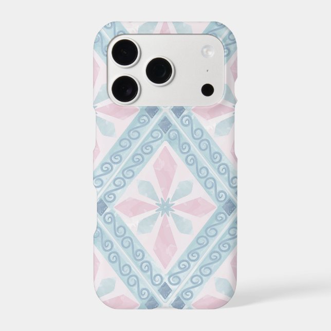 diamond shaped blue pattern (Back)