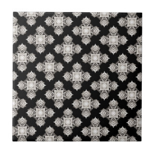 Diamond shine in shadows grey ceramic tile