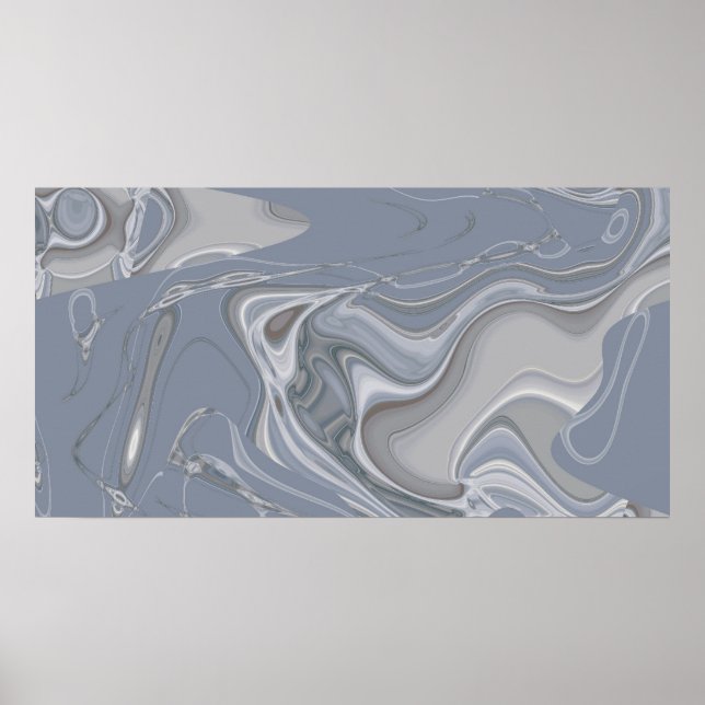 Diamond Shoals Abstract 4 Poster (Front)