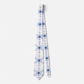 Diamond Snowflake Pattern Tie