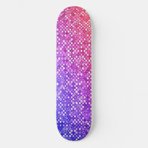 Diamond Sparkle Ombre Skateboard