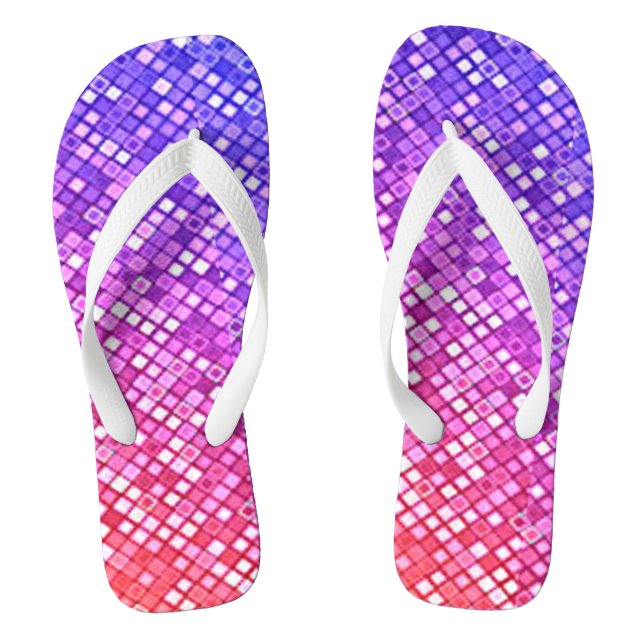 Diamond Sparkle Ombre   Thongs (Footbed)