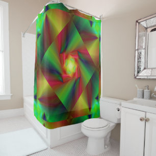 Diamond Spears 6 Shower Curtain