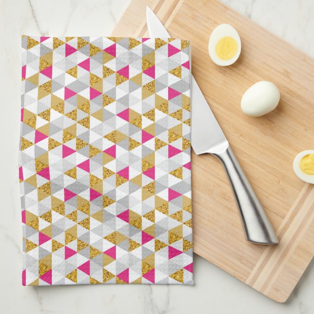 Diamond Speckle  Tea Towel (Quarter Fold)