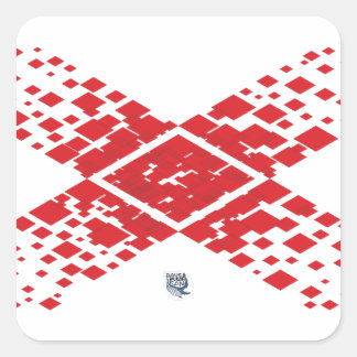 Diamond Square Sticker