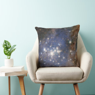 Diamond Stars in Carina Nebula Hubble Space Cushion