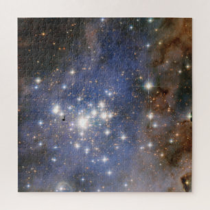 Diamond Stars in Carina Nebula Hubble Space Jigsaw Puzzle